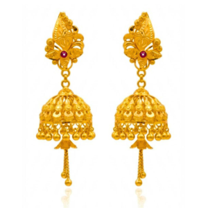 gold jhumka