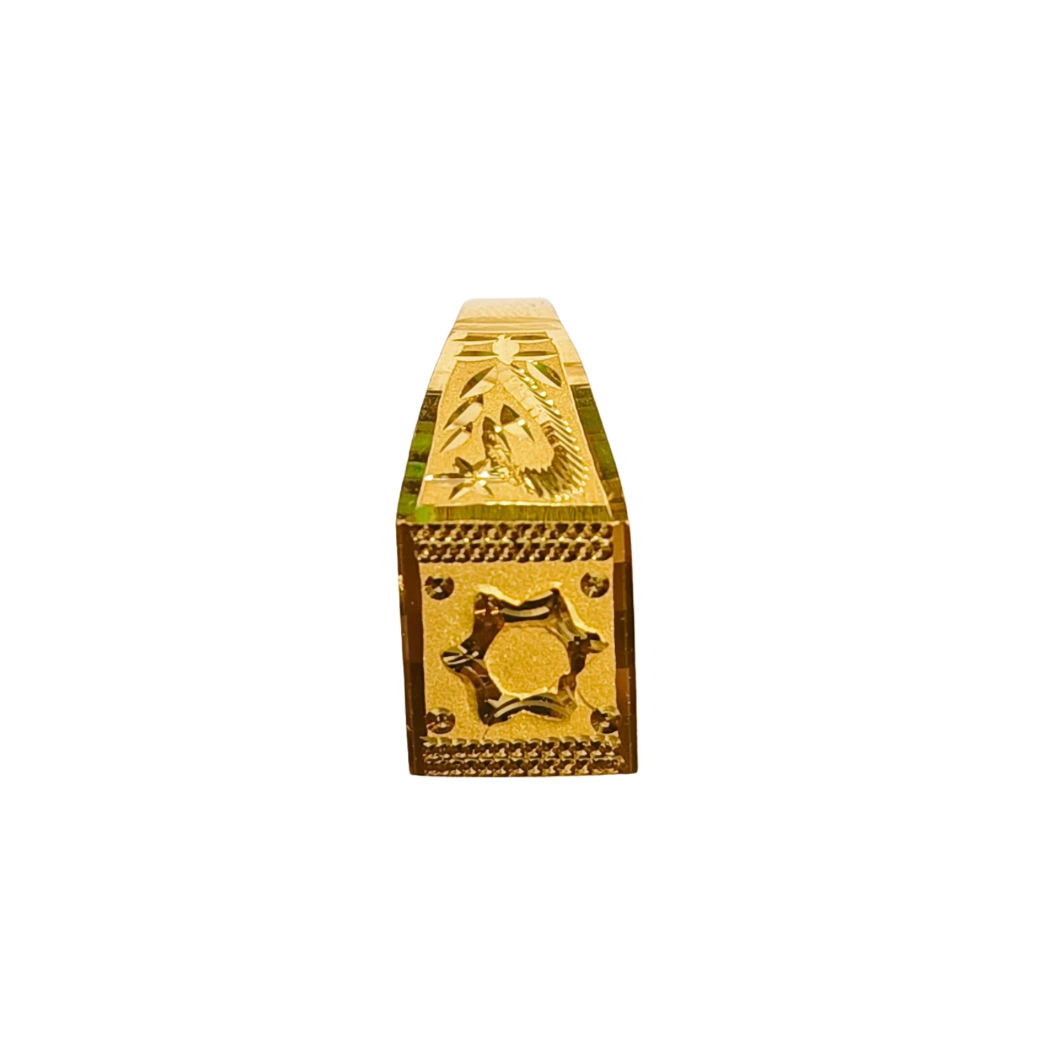 22KT Yellow Gold Classic Signet Men’s Ring