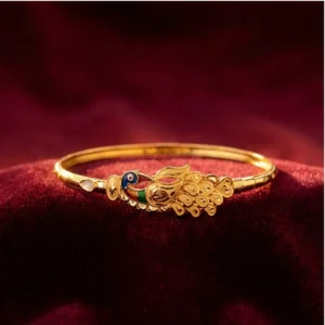 Peacock 22KT Gold Bangle